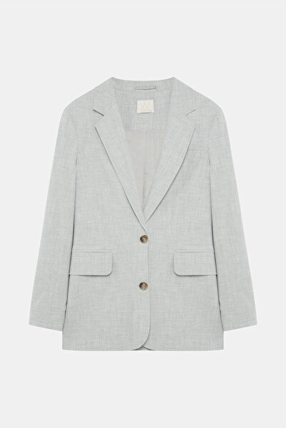 W Collection Gray Melange Jacket