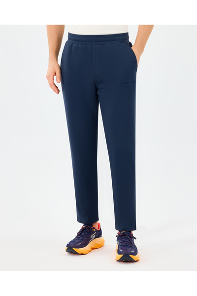 SKECHERS M Essential Slim Sweatpant Erkek Lacivert Eşofman Altı S2520287-0505