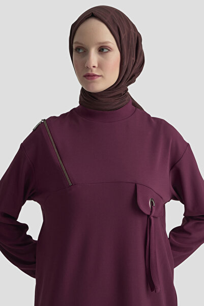 Armine Trend Fermuar Detaylı Mevsimlik Tunik Modaayka 25AYC453