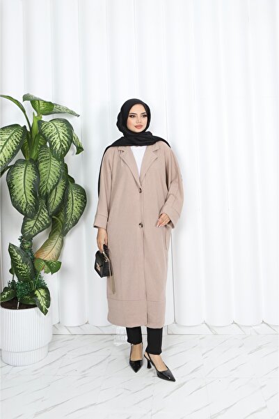 NİSUM MODA κοτλέ Μακρύ παλτό