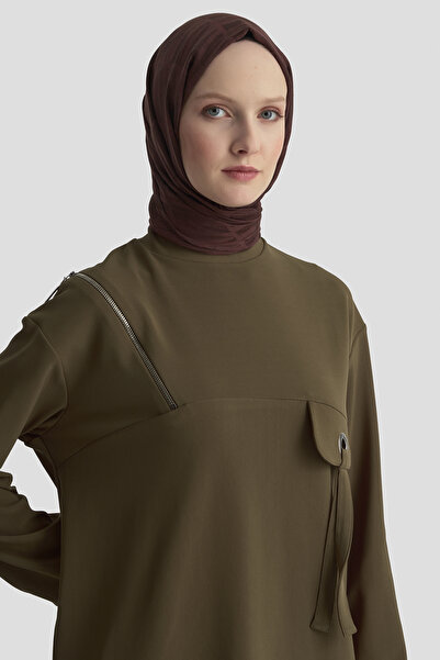 Armine Trend Fermuar Detaylı Mevsimlik Tunik Modaayka 25AYC453