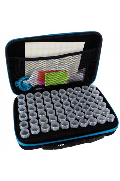 zola Kit mozaic cu diamante, organizatoare, accesorii, etichete, 32 x 22 x 9,...