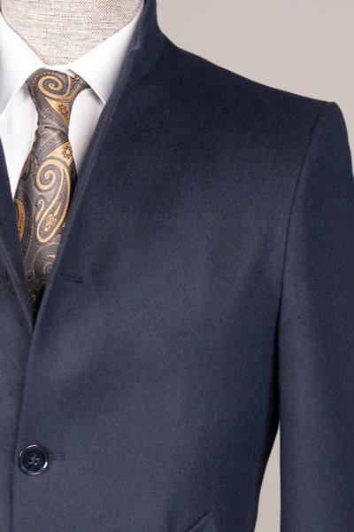 Terzi Ayhan Classics Суддя Яка Вовняна суміш Slim Fit Чоловічий пальто