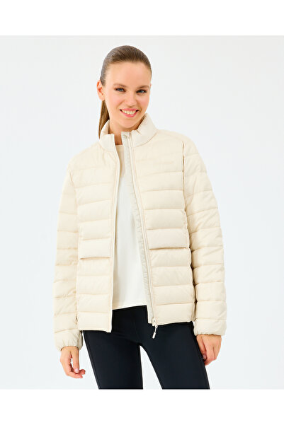 SKECHERS W Essential Outerwear Padded Jacket Women's Ecru Coat S231240-1983