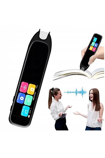 zola Smart translator, text and voice, 132 languages, OCR function, 2.4 GHz Wi-Fi, touch screen, black