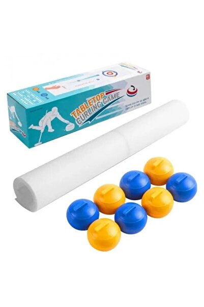 dalimag Tabletop Curling Game, Fun Competition, Parents and Kids,