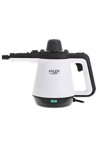 adler Curățător cu abur AD 7038, 1500 W, alb-negru, 31 x 14,5 x 22,2 cm