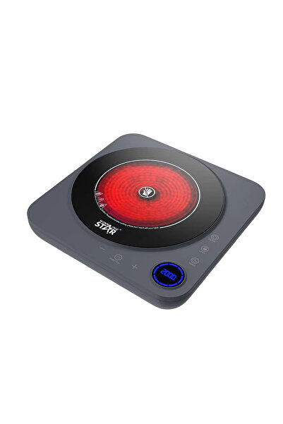 WINNINGSTAR Ceramic Hot Plate ST-9677 Electric Cooker with Touch Control, 2000W, Portable Cooktop for Kitchen