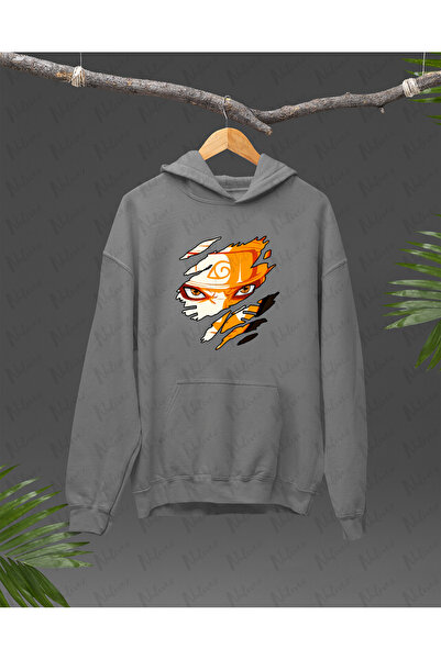 Nulivez هوديي كبير الحجم للجنسين مطبوع بتصميم أنيمي ناروتو، عالي الجودة