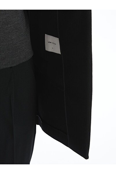 LC Waikiki Standart Kalıp Ceket Yaka Erkek Kaşe Kaban