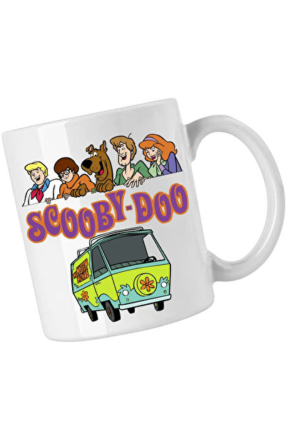 OEM Scooby Doo Friends Logo Ghost Mysteries Mug