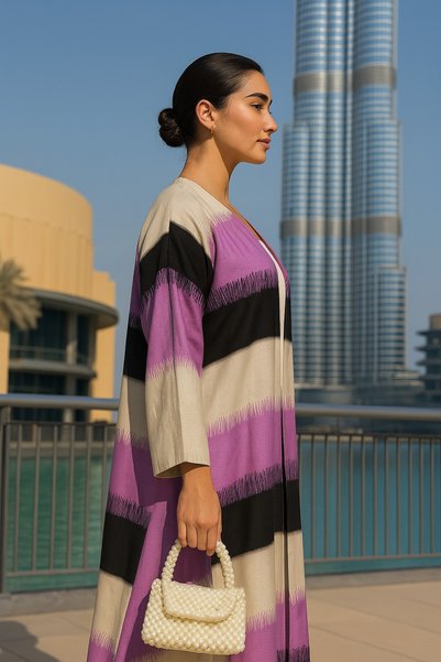 MAU DXB Al-Banafsaj – Where Soft Lavender Meets Bold Black