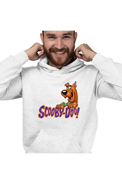 OEM Ανδρικό Φούτερ με Κούκλα Scooby Doo με το Λογότυπο Where are you