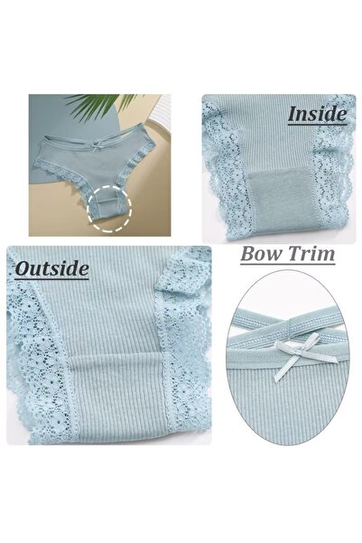 PICADİLİ Set of 3 pairs of women's panties, CH099, Multicolor