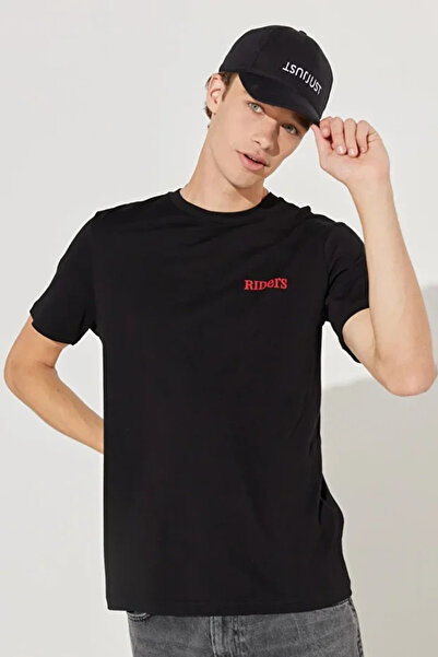 Lee Cotton Regular Fit Crew Neck t Shirt Men's t Shirt L231710 001