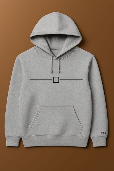 ADAMARA هودي Urban Comfort مصنوع من القطن بنسبة 100%