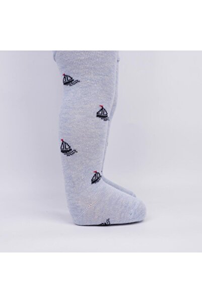 Katamino Navy Baby Boy Tights - Blue