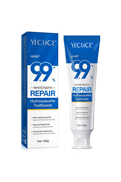 YECUCE Toothpaste with 9.9% Nano-Hydroxyapatite for whitening, repair and full protection, 120 g, YECUCE®