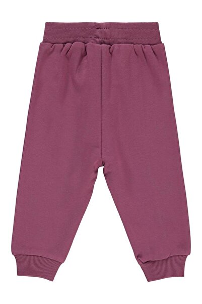 Civil Baby Civil Basic Kalp Etiketli 6-18 Ay Eşofman Altı - Lila 18-24 Ay