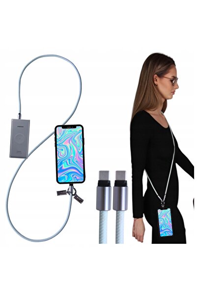 Other USB C cable USB C quick charge for charging lanyard string for phone long