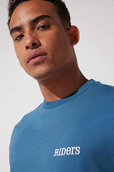 Lee Cotton Regular Fit Crew Neck t Shirt Men's t Shirt L231717 405