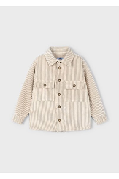 MAYORAL Boy's Velvet Shirt