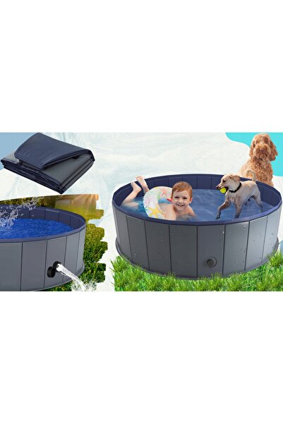 Other PISCINĂ PENTRU CÂINI, GRĂDINĂ MARE, PLIABILĂ, PENTRU SPĂLARE ȘI RĂCIRE, 100X30, SOLIDĂ