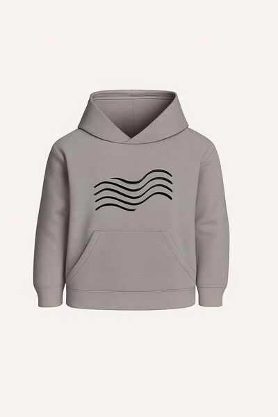 ADAMARA هودي Urban Comfort مصنوع من القطن بنسبة 100%