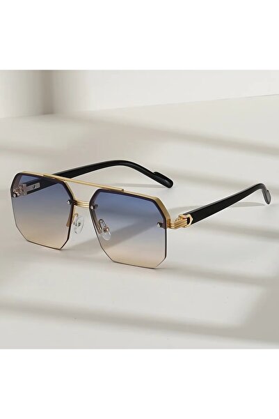 PICADİLİ Ochelari de soare unisex, SG189, Albastru