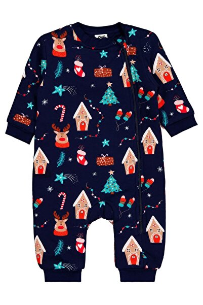 Civil Baby Yeniyıl Empirme 90 Gr Uyku Tulumu - Lacivert 6-9 Ay