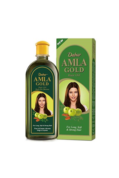 Dabur سيروم زيت الشعر أملا جولد، 300 مل - أملا، لوز، وحناء