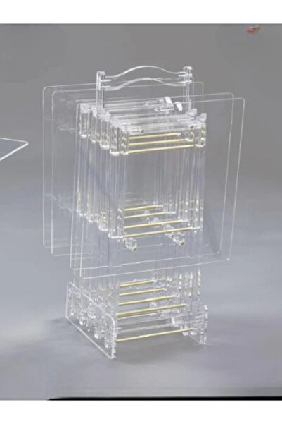 Bec4 Luxury Design Clear Acrylic Bag Set