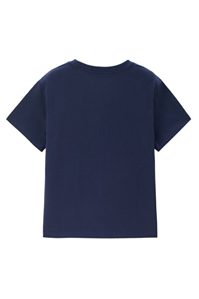 Giordano Women's Relaxed Fit Printed Crew Neck Cotton Tee | KR Collection