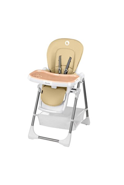 Lionelo Scaun de masa, Lionelo, Linn Plus, 6 Pozitii pe inaltime, Spatar reglabil in 3 pozitii, Bej