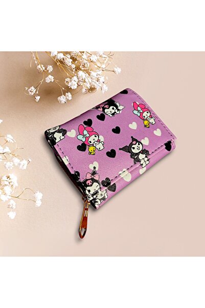 Patriko KIZ ÇOCUK POPÜLER KARAKTERLİ ÇOK BÖLMELİ BOZUK&KAĞIT PARA BÖLMELİ KAR...