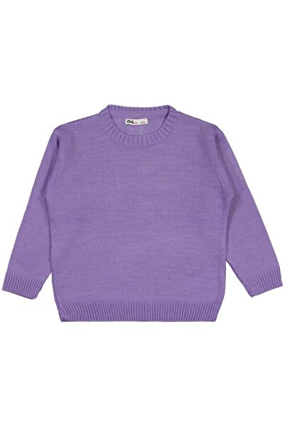 Civil Girls Plain Sweater for Ages 6-9 - Lilac for Ages 7-8