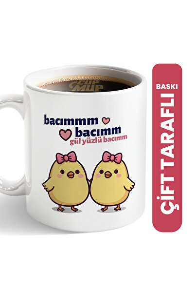 Cup Mup Gül Yüzlü Bacım Civciv | Arkadaş Hediye