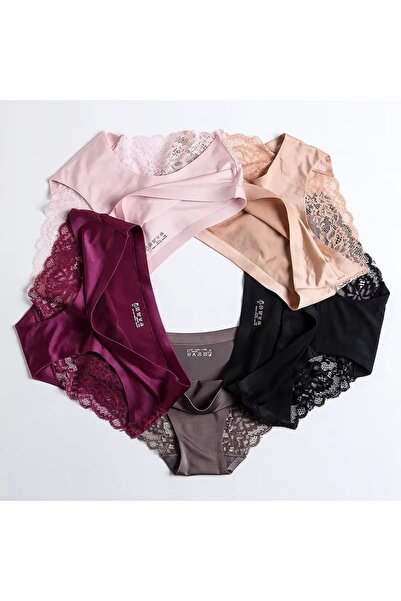 PICADİLİ Set of 3 pairs of women's panties, CH042, Multicolor
