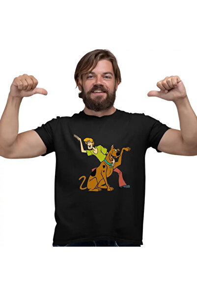 OEM Tricou Barbati ScoobyDoo Shaggy Saluta Joaca