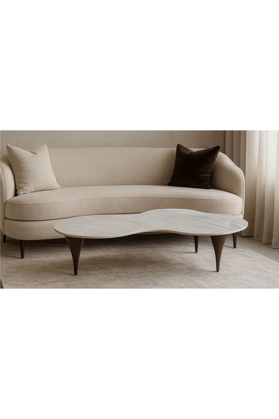 DEC49 Uniquely designed ceramic serving table