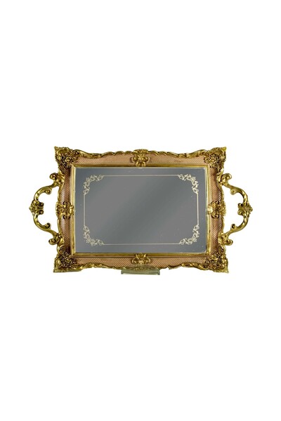 Storish Vintage Dikdörtgen Tepsi Pembe