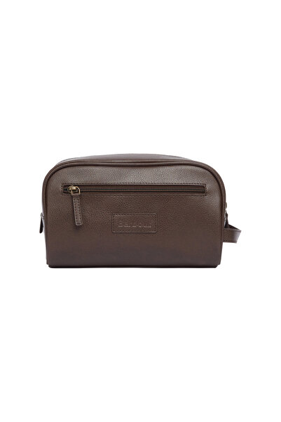 Barbour Deri El Çantası BR71 Dk Brown