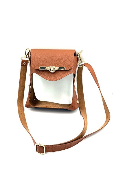 Lady Moss Carved Phone Bag Set (Tan)