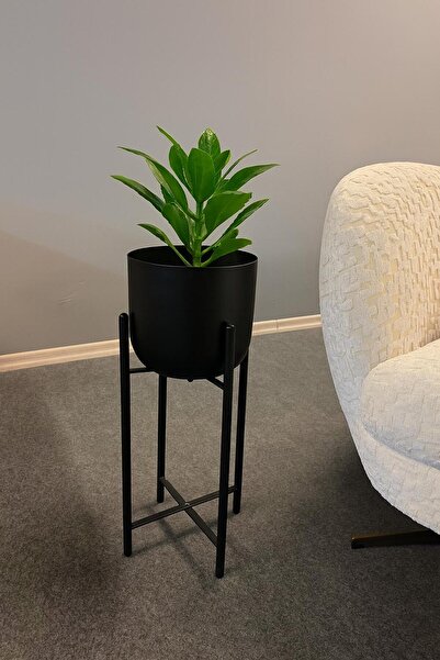 Valda 60 CM ÇAP 20 SİYAH SAKSILIK