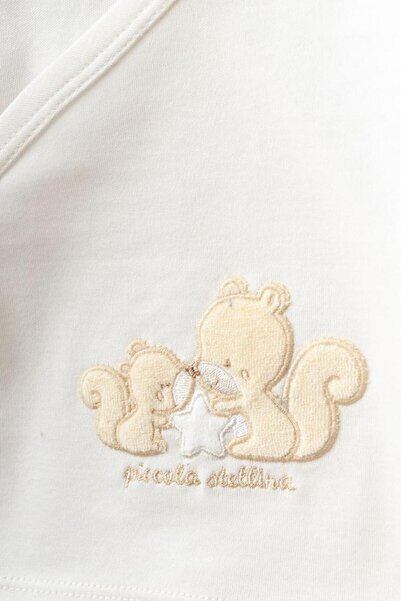 Bebitof 100% Cotton Cute Starry Squirrels Patterned 10-Piece Boxed Newborn Hospital Release Bodysuit