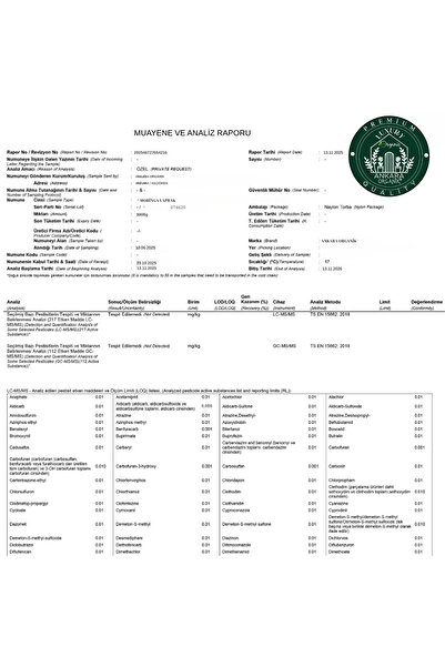 Ankara Organik Moringa Saf Yaprak - Yeni Mahsül, Pestisit Analizli 35 GR