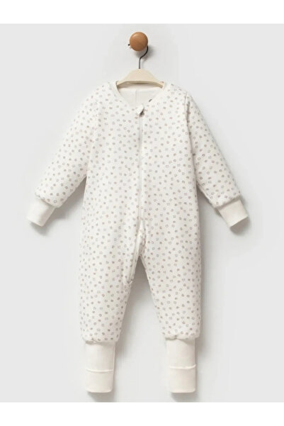 Ella Bonna Fermuarlı Bisiklet Yaka Uyku Tulumu Çoraplı Patikli 2,5 Tog