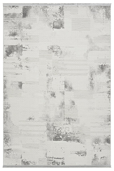 SEYRAN HALI Asya Gri Halı Akrilik Halı Yumuşak Dokulu Salon Oturma Odası Yata...