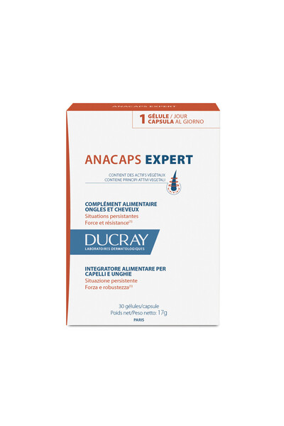 Ducray Supliment alimentar pentru caderea cronica a parului ANACAPS EXPERT 30 buc