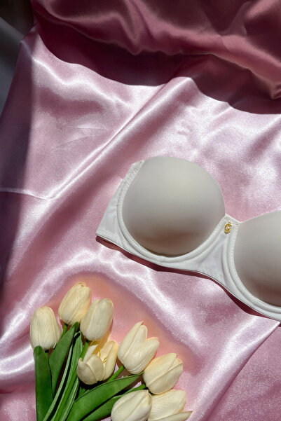 Lola Of Shine Lola Kiki White Strapless Unpadded Bra